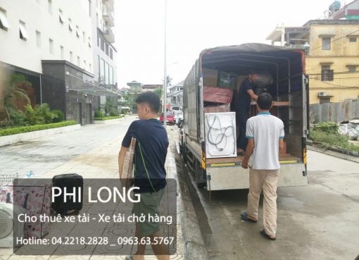 Dịch vụ cho thuê xe tải chở hàng tại đường Trung Văn
