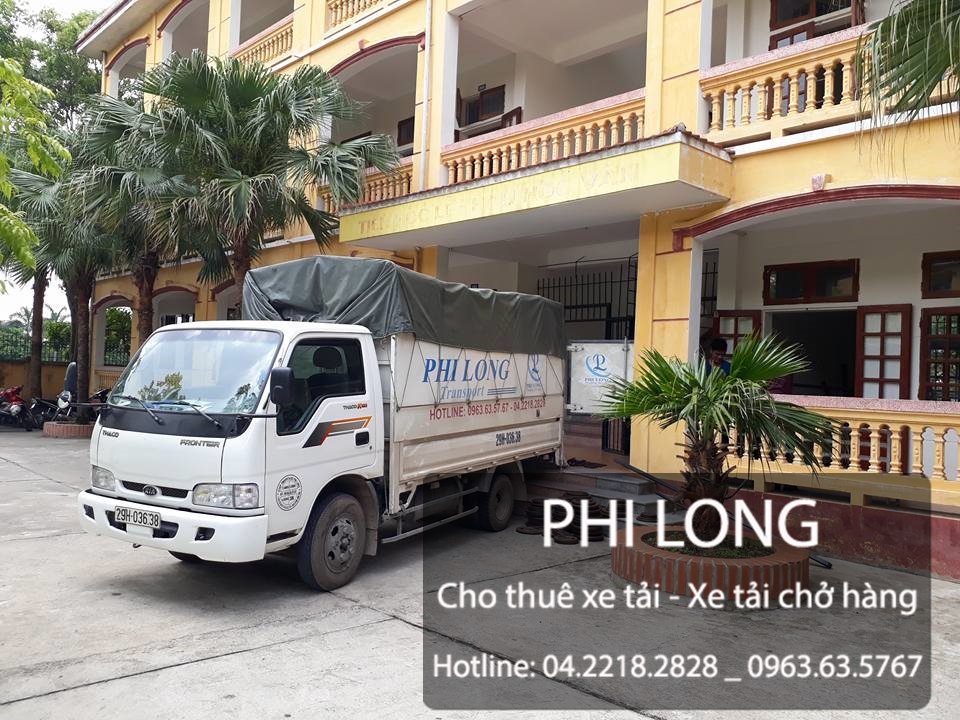 Dịch vụ cho thuê xe tải chuyển nghiệp Phi Long tại phố Nhân Hòa
