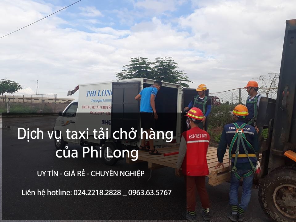 Taxi tải Phi Long cho thuê xe tải chở hàng tại phố Định Công Hạ