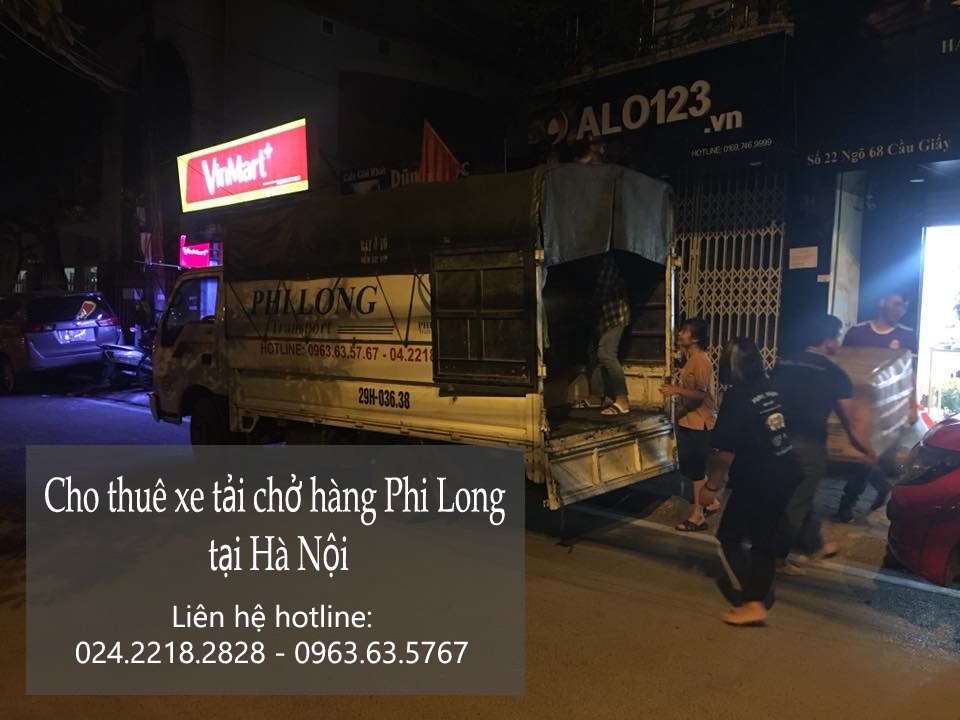 Thuê xe chuyển đồ giá rẻ tại phố Tô Tịch