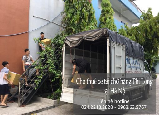 Cho thuê xe tải Hà Nội chở hàng tại phố Tô Tiến Thành