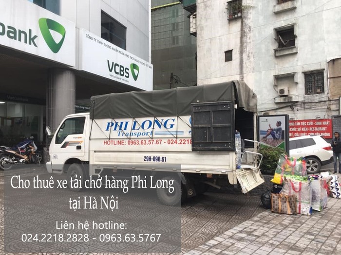 Chở hàng thuê Phi Long tại phố Hà Huy Tập